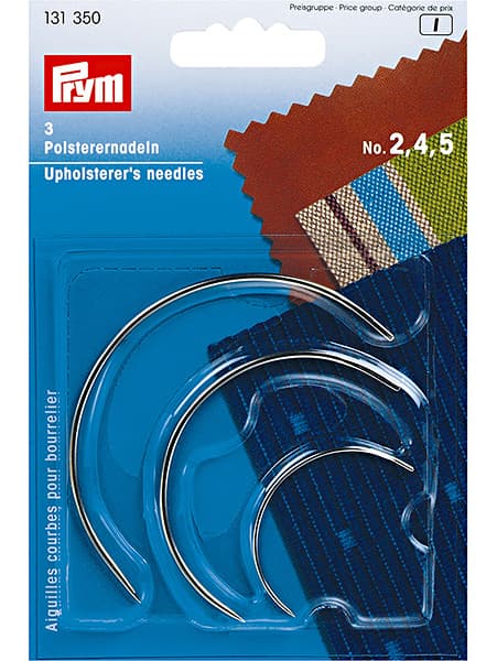 Иглы для мебельной обивки №2, 4, 5 3шт undefined