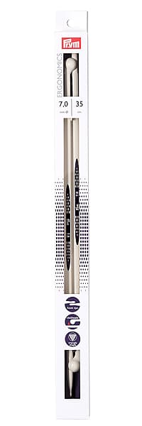 Спицы эргономичные Prym Ergonomics 35см/7,0мм (2шт) undefined