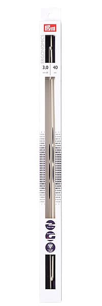 Спицы эргономичные Prym Ergonomics 40см/3,0мм (2шт) undefined