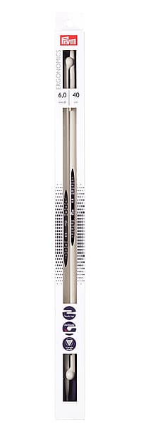 Спицы эргономичные Prym Ergonomics 40см/6,0мм (2шт) undefined