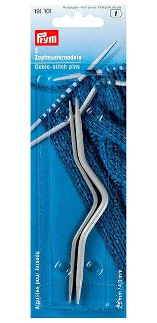 Дополнительные спицы для вязания кос (алюм.) 2,5/4мм undefined