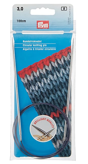 Спицы латунные никелированные круговые 100см/3мм undefined