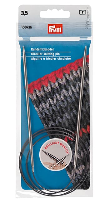 Спицы латунные никелированные круговые 100см/3.5мм undefined