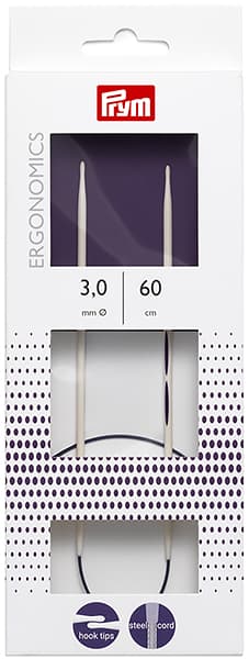 Спицы круговые эргономичные Prym Ergonomics 60см/3,0мм undefined
