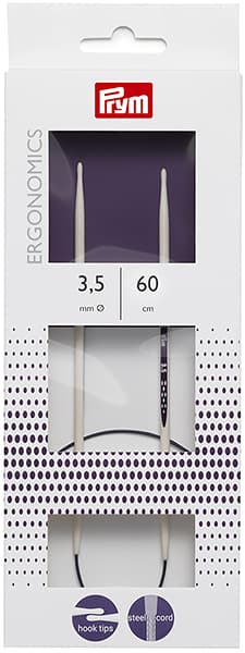 Спицы круговые эргономичные Prym Ergonomics 60см/3,5мм undefined