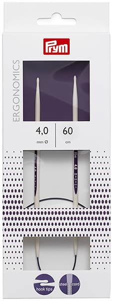 Спицы круговые эргономичные Prym Ergonomics 60см/4,0мм undefined