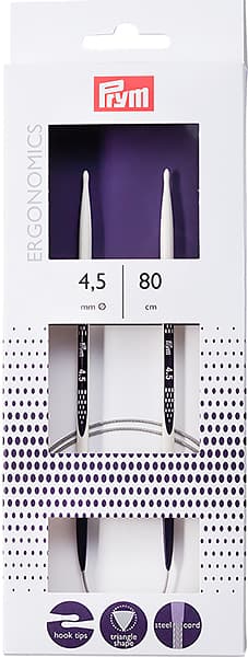 Спицы круговые эргономичные Prym Ergonomics 80см/4,5мм undefined