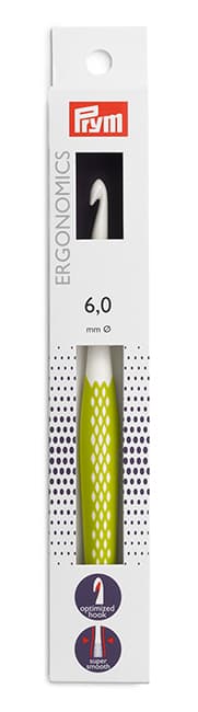 Крючок для вязания эргономичный Prym Ergonomics 6.0мм/17см undefined
