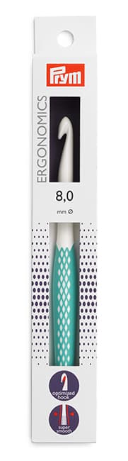 Крючок для вязания эргономичный Prym Ergonomics 8.0мм/17см undefined