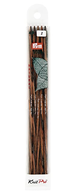 Спицы деревянные чулочные 20см/4,5мм (набор из 5шт) undefined