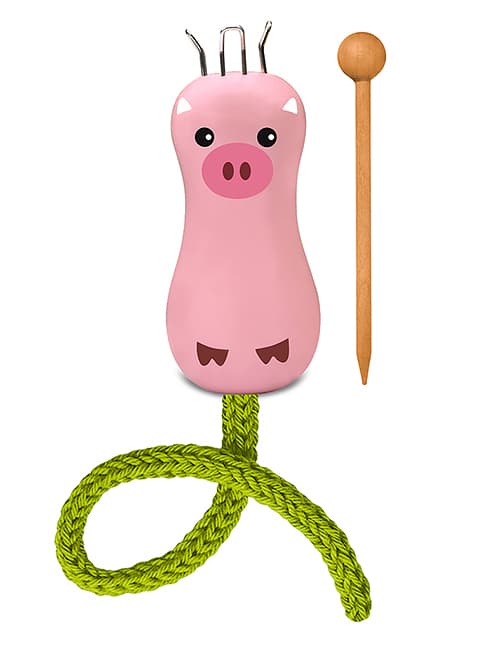 Приспособление для плетения шнура Поросенок undefined