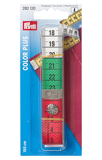 Лента измерительная  с кнопкой "Color Plus" с сантиметровой шкалой 1.5м undefined