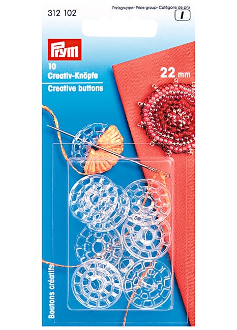 Основа для декоративных пуговиц 22мм (10шт) undefined