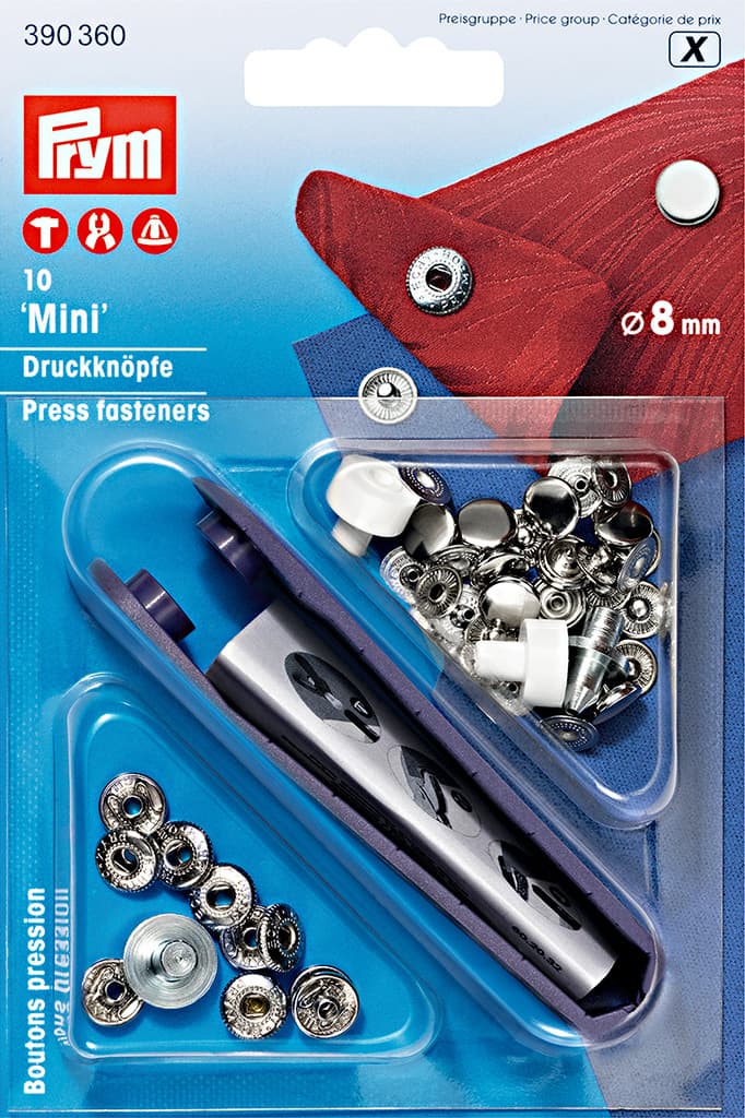 Кнопки "Mini" 8мм (10шт)