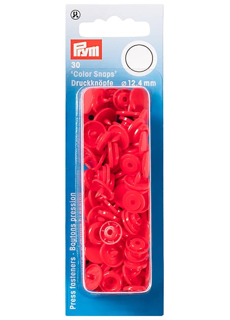 Кнопки "Color Snaps" круглые светло-красные undefined