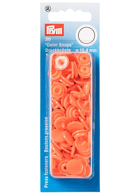 Кнопки "Color Snaps" круглые цвет лосося undefined