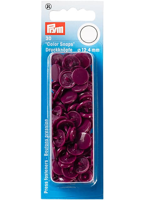 Кнопки "Color Snaps" круглые цвет красного вина undefined