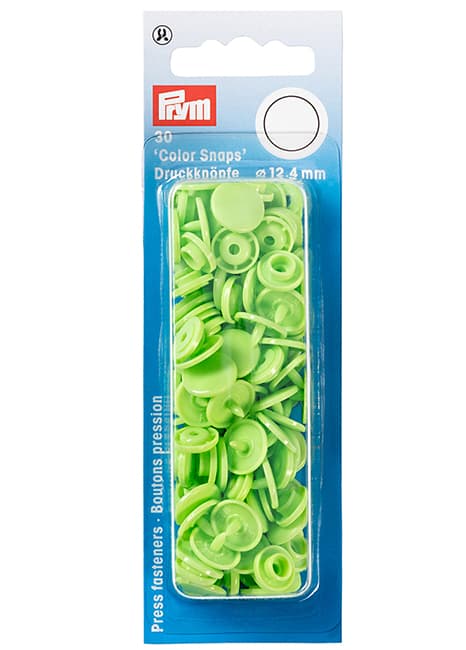 Кнопки "Color Snaps" круглые цвет зеленого яблока undefined