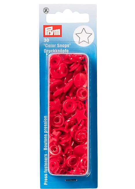 Кнопки "Color Snaps" звезда красные undefined