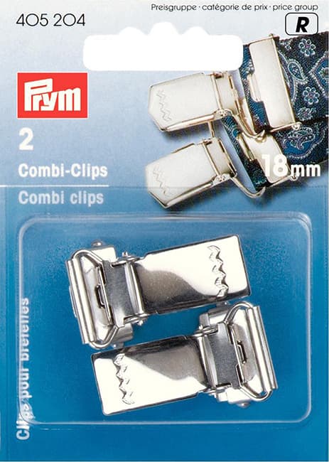 Зажимы для подтяжек 18мм 2шт undefined