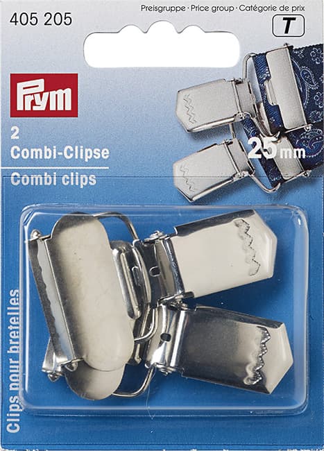 Зажимы для подтяжек 25мм 2шт undefined