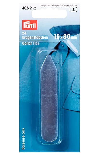 Палочки для воротника рубашки, 15х80мм undefined
