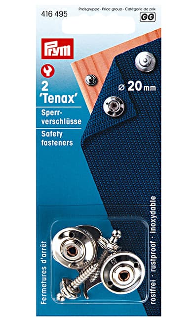 Застежки "Tenax" для мебели, лодок, автоприцепов 20мм 2шт undefined