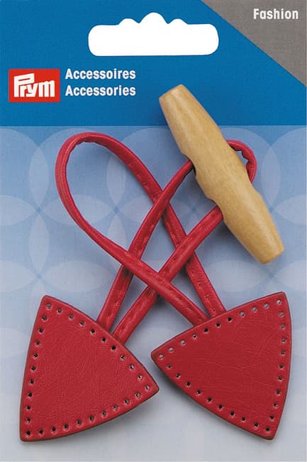 Застёжка-клевант красная undefined