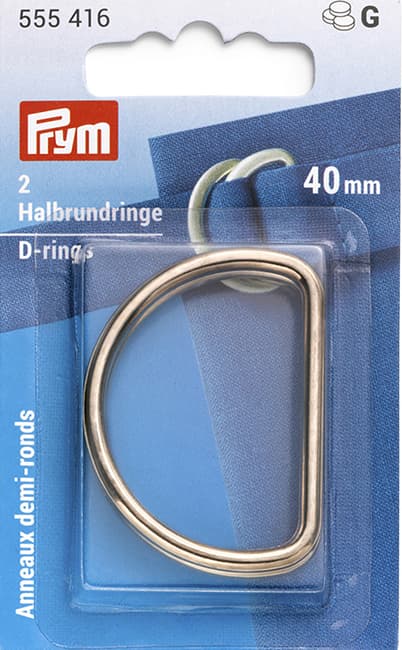 Полукольца 40мм 2шт светлое золото undefined