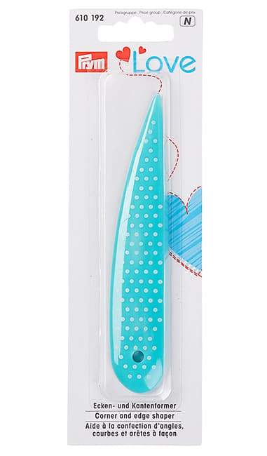Устройство для формирования уголков и краев Prym Love, бирюзовое undefined