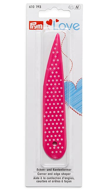 Устройство для формирования уголков и краев Prym Love, розовое undefined