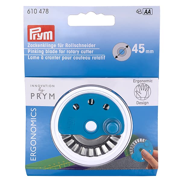 Сменное лезвие "Зигзаг" для раскройного ножа Ergonomics 45мм undefined