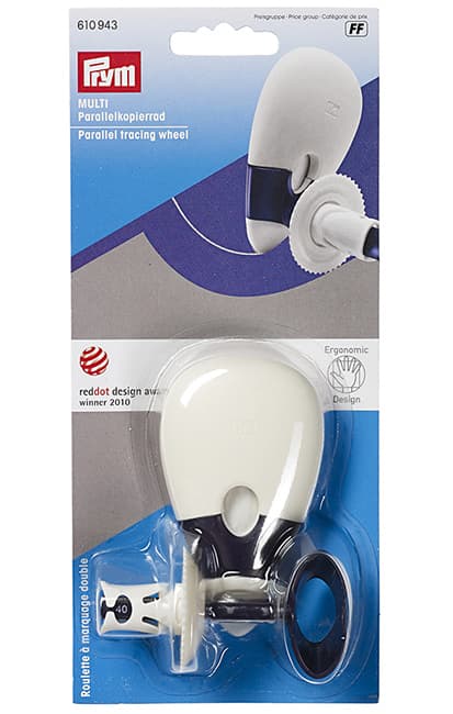 Двойное копировальное колесико с эргономичной ручкой undefined