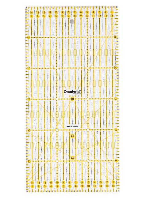 Линейка для пэчворка 30х15см undefined