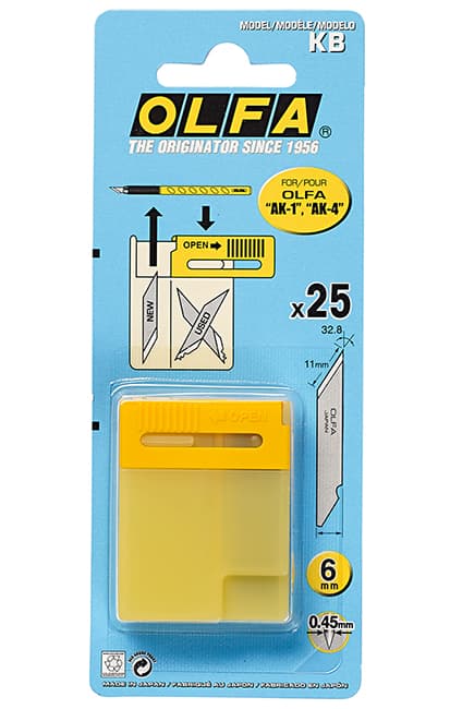 Сменные лезвия для макетного ножа Prym 611395 25шт undefined