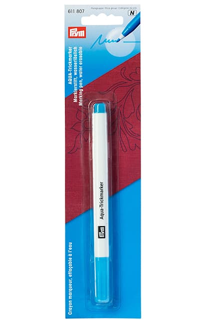 Маркер водорастворимый (аква-трик-маркер) для ткани, голубой undefined