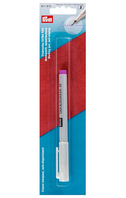 Трик-маркер самоисчезающий фиолетовый очень тонкий undefined