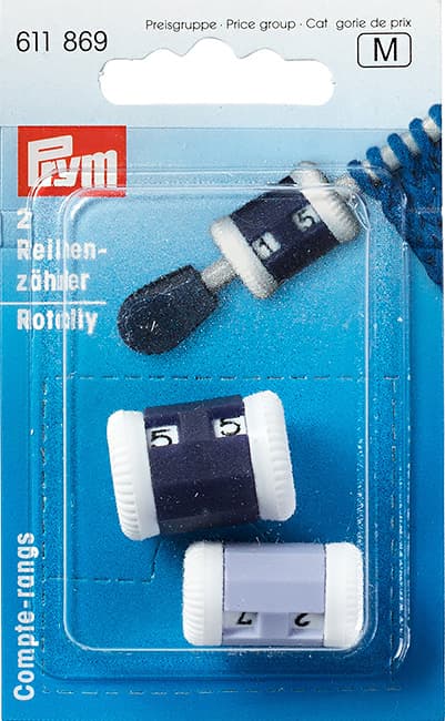 Счётчики рядов для прямых спиц 2шт undefined