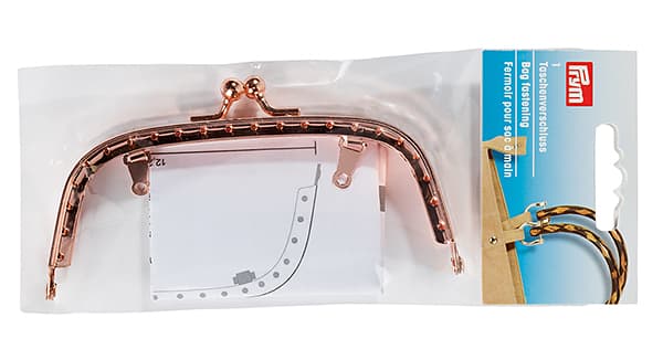 Замок для сумки (фермуар) "Rosi", розовое золото undefined