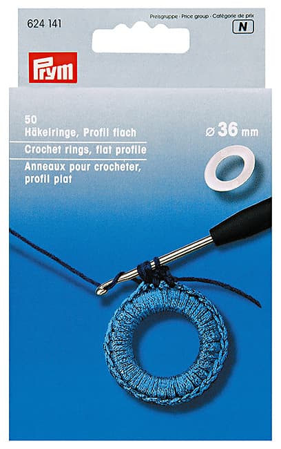 Кольца для обвязывания крючком 36 мм 50 штук undefined