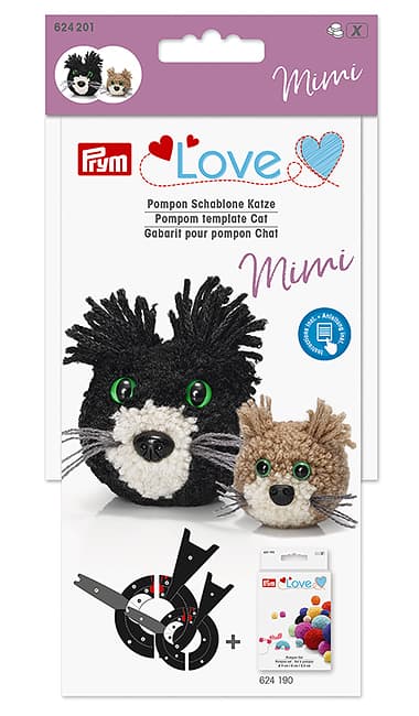 Шаблон для помпона Prym Love, Кошка Мими undefined