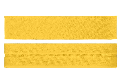 Косая бейка х/б (20мм), жёлтый undefined