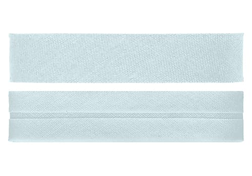 Косая бейка х/б (20мм), голубой undefined