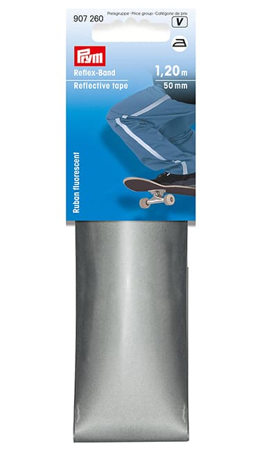 Светоотражающая термоклеевая лента 50мм х 1,2м undefined