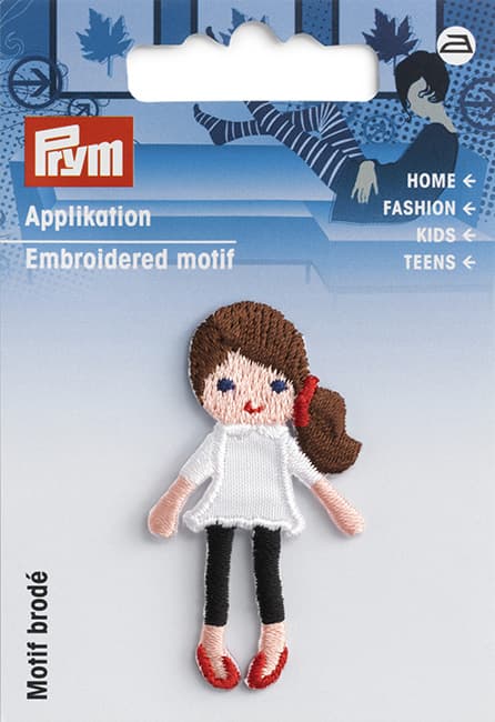 Аппликация Девочка 50х30мм undefined