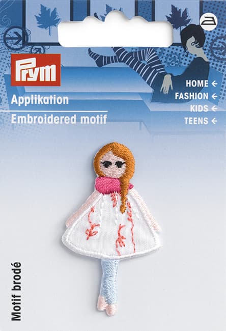 Аппликация Балерина 50х30мм undefined