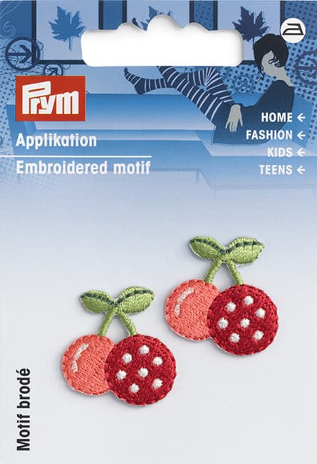 Аппликация Ягоды 22х22мм (2шт) undefined