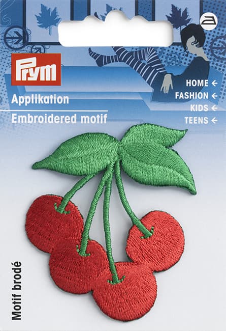 Аппликация Вишенки 56х49мм undefined