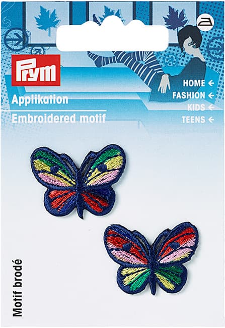 Аппликация Бабочка синяя (2шт) undefined