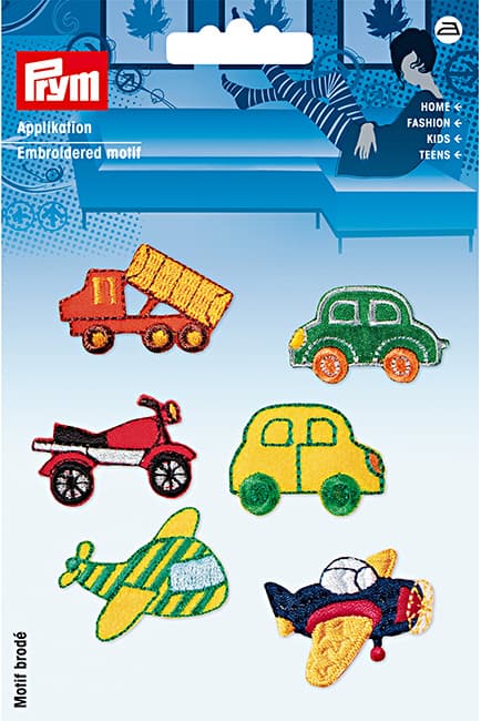 Аппликация Транспорт (6шт) undefined